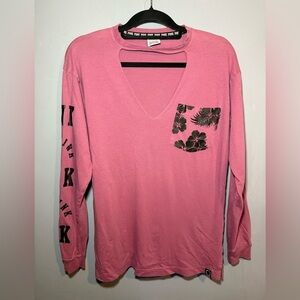 Victoria's Secret Pink Long Sleeve Shirt